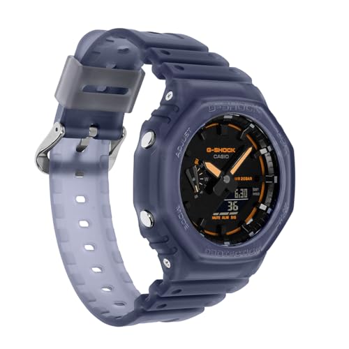Image of Casio G-Shock GA-2100K-2ADR Analog-Digital Blue & Transparent Watch Men (G1785)