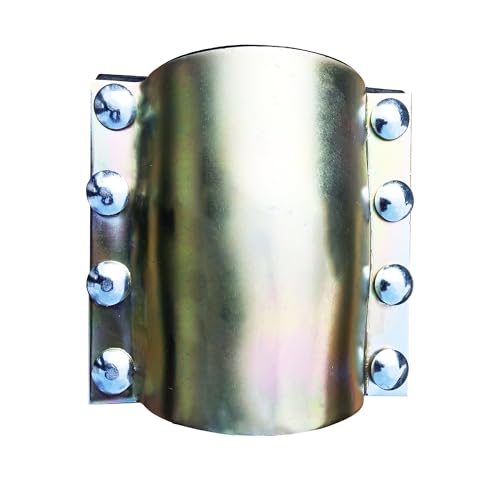 Water Pipe Repair Clamp for 3 in Pipe (OD ~3.5 in) for PE/PPR/steel/iron