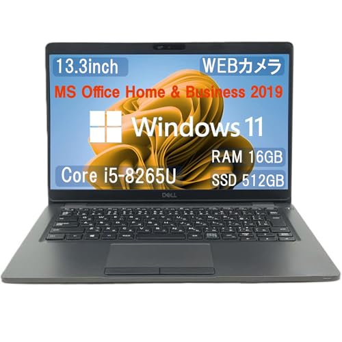 yςݕizy13.3^tHDzf m[gPC 5300 / Windows 11 Pro/MS Office H&B 2019 / Core i5-8265U / WEBJ/wajunWIFI/Bluetooth/HDMI / 16GB / 