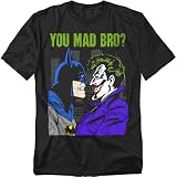 Popfunk Batman Vs. The Joker You Mad Bro T Shirt