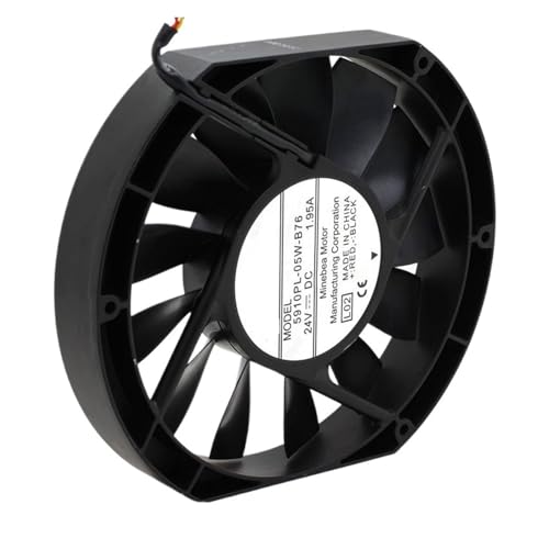 Ventilateur 5910PL-05W-B76 contre la surchauffe de baie 24V