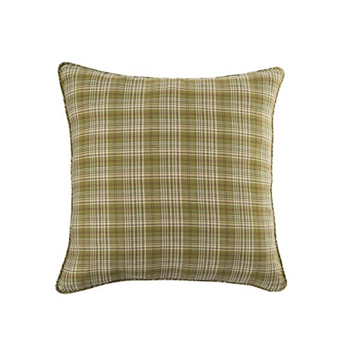 C&F Home Holly Red Euro Sham 26x26 in. Green
