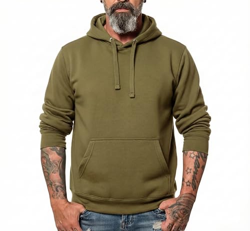 ROCK-IT Apparel Kapuzenpullover Herren Hoodie Workerhoodie Kapuzenpulli...