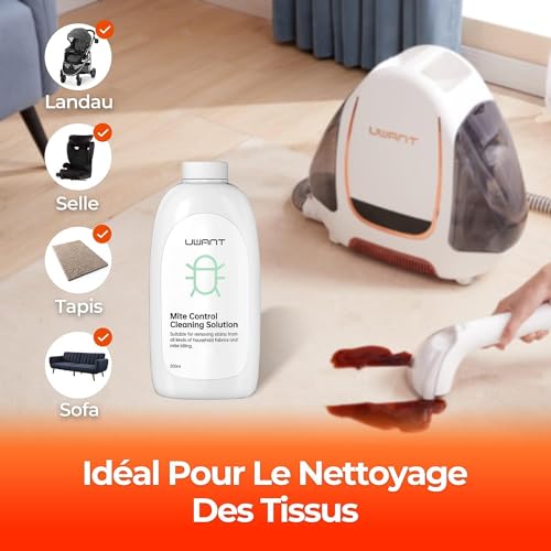 UWANT Stoffreiniger | 500 ml | Serie uwant | Reinigt hartnäckige Flecken gründlich