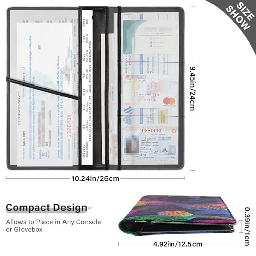 Organizador para carro multicolor miniatura 3