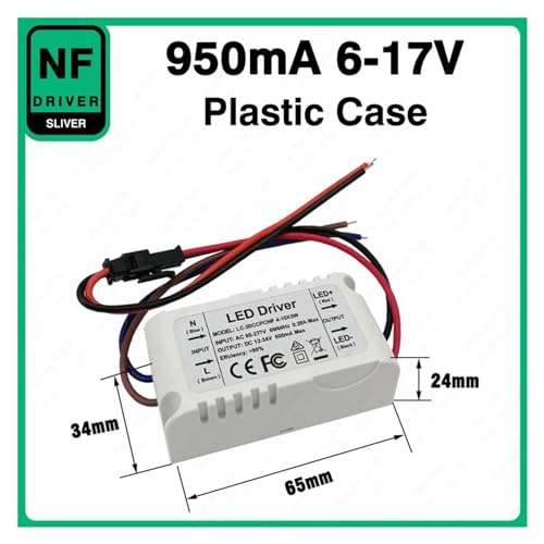 Transformateur LED 950mA 6-17V PC pour alimentation de lampe domestique - 2