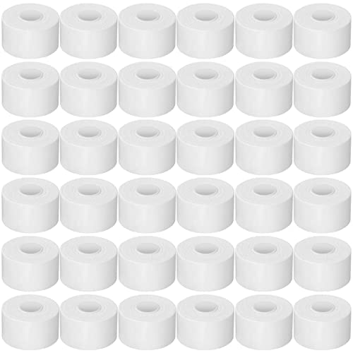 40 Rolls Athletic Sport Tape 1.5 Inches X 15 Yards Athletic Bandage Tape Cotton Medical Sports Wrap Tape For Athletes Trainers Ankles Wrists Hands And Knees (White) #TOP29