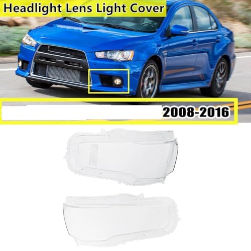 Couvercle lentille phare avant Mitsubishi Lancer Ex en polycarbonate premium