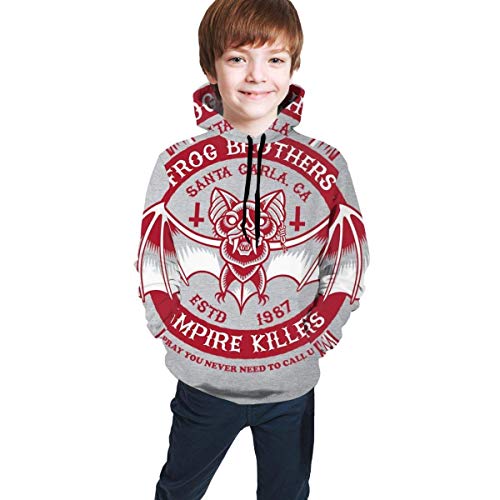 Lost Boys Frog Brothers Vampire Killers Roter 3D-Druck Pullover Hoodies Kapuzenpullover Sweatshirts für Kinder Teenager Jungen Mädchen