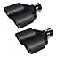 Pack of 2 | matt all black