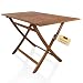 Produktbild SAM Esstisch Callao Klapptisch Esstisch Holz, Gartentisch Wetterfest, Klapptisch Holz 120x70cm, Massivholz Akazie & Geölt - Gartentisch Klappbar, Balkontisch Klappbar - Pflegeleicht & Platzsparend