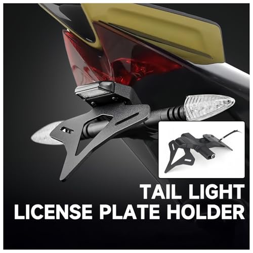 Support de plaque pour Aprilia RSV4 fixation rigide moto - 6