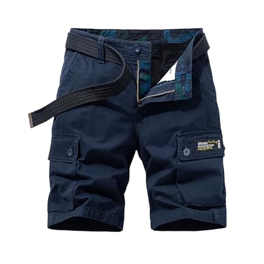 Short Travail Homme Chantier, Beige Été Leger Grande Taille Jeans Lot Coton Sport Chino Poche Militaire Shorts Bermuda Long, Cargo Pantacourt de Travail, Pantacourts Genoux Cargo Homme, L