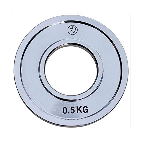 Strengthshop Hantelscheibenset - Stahl, 8 x 0,5 kg/Lochdurchmesser 50 mm