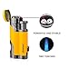 GUEVARA Butane Torch Lighter with Punch Windproof Double Jet Lighters
