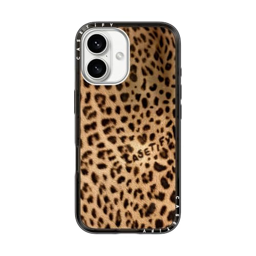 Coque iPhone 16 antichute 1,2m CASETiFY Magsafe mince et résistante de qualité militaire Noir