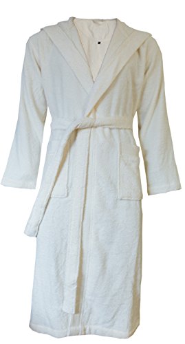 Preisvergleich Produktbild Vossen Damen Herren Bademantel Ivory 103 Gr. XL