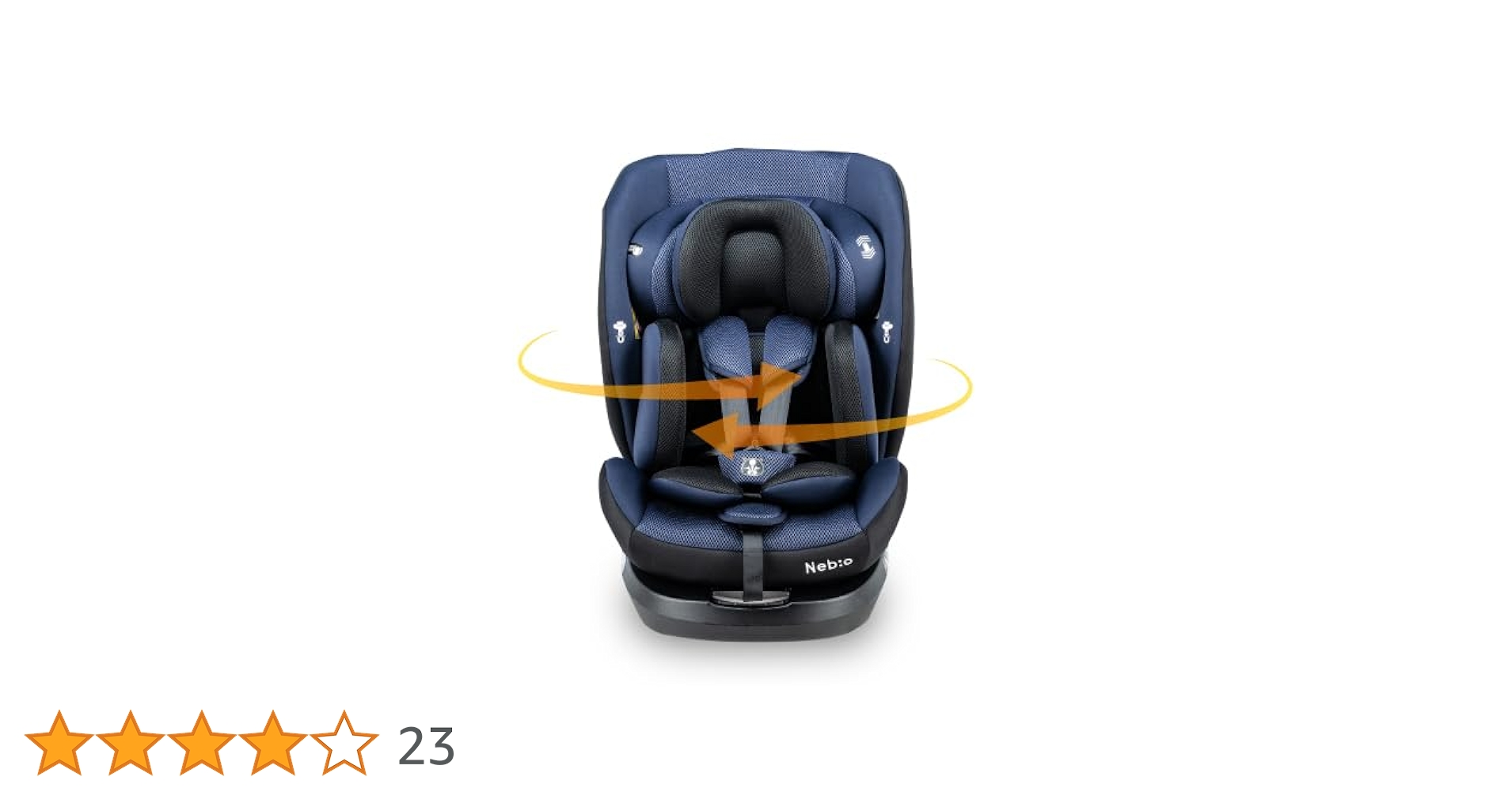 Amazon | Nebioネビオ ISOFIX+テザーベルトで足下広々 Amazon | Nebioネビオ ISOFIX+テザーベルトで足下広々