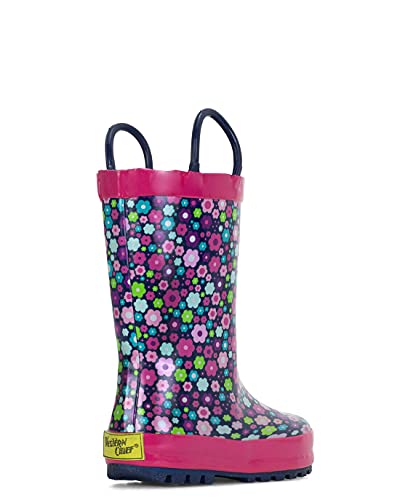 Western Chief Girl's Blossom Blast Waterproof Rain Boot2
