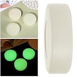 Toddmomy 3pcs Glow in The Dark Ice Hockey Pucks Set - Green PVC Floor Hockey Pucks for Outdoor Indoor Training, Practicing & Games for Youth and Adults,72mm - Image 6