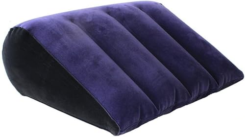 Miniatura 8 de Cojín inflable de cuña portátil  Posicionadores corporales para piernas y soporte de espalda para dormir, leer y descansar, uso en cama, viajes,
