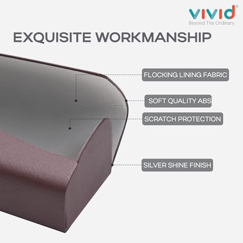 Image of VIVID Unisex Specs Magnetic Eyewear Dabbi Faux Leather Hard Case Cover