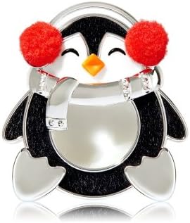 Bath & Body Works Scentportable Car Visor Clip Fuzzy Happy Penguin