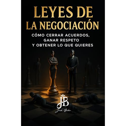 LEYES DE LA NEGOCIACIÓN Audiolibro Por Jack Baker arte de portada