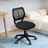 XUEGW Drehbarer Bürostuhl mit weicher Polsterung, höhenverstellbarer Arbeitsstuhl, ergonomischer Schreibtischstuhl für das Arbeitszimmer