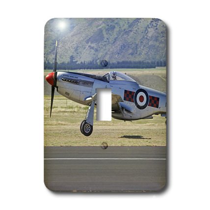 Interrupteur à bascule simple vintage 3dRose lsp_76015_1 avions Nouvelle-Zélande