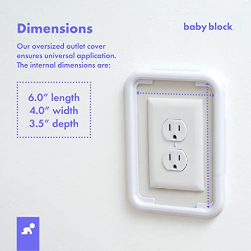 image for Baby Block Universal Power Point Cover | Child Safety & Baby Proofing 