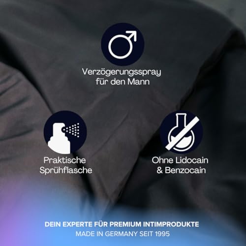 pjur superhero Performance Spray - Verzögerungsspray für Männer - reduziert die Empfindlichkeit - ganz ohne zu betäuben (20ml)
