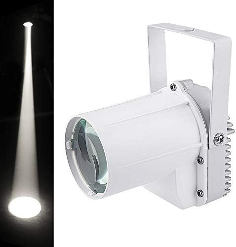 Disco Ball Light, Disco Ball Spotlight for Disco Mirror Ball Light, Pin Light for Mirror Ball Spotlight Stage Light, Dj Disco Spotlight, 3w White Led Pinspot Light