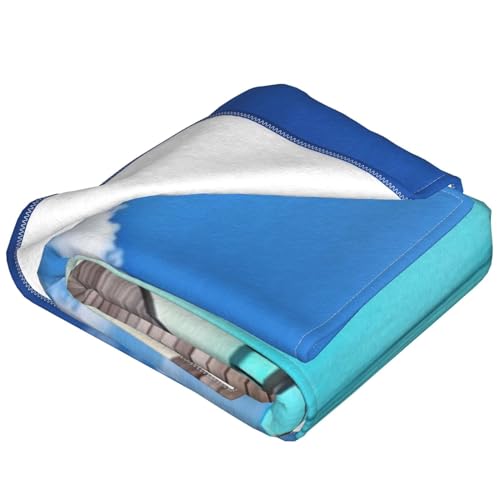 Couverture polaire Maldives en flanelle de qualite supérieure 152x127 cm - 5