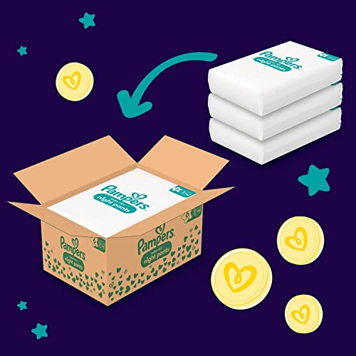 Miniatura 2 de Pampers Night Pants, Tamaño 6, 138 Capas, 15 Kg , Mantenimiento De 360 Contra Fugas Con Un Corazón Súper Absorbente Para Una Protección Reforzada Toda La Noche, Paquete De 1 Mes
