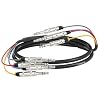 Phenyx Pro 6 Ft TRS Snake Cable, 1/4 Cable, Color-Coded TRS Patch Wire, 4-Channel Audio Cord w/24 AWG OFC Copper, Balanced 1/4-Inch Cord for Guitar, Bass & AMP (PCBL-QR4IN1-6)