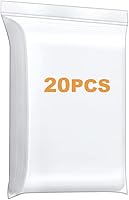 Vista 1 de Bolsas de plástico con cierre de polietileno transparente de 8 x 10 pulgadas de grosor de 4 mil, con cierre de cremallera, bolsa con cierre