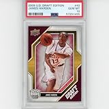 Graded 2009-10 Upper Deck UD Draft Edition James Harden #40 Rookie RC Basketball Card PSA 10 Gem Mint