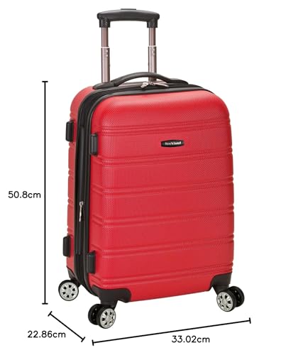 Image of Rockland Plastic Red Carry-On (F145-RED)