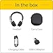 Jabra Evolve2 65 MS Wireless Headphones with Link380c, Stereo, Black – Wireless Bluetooth Headset for Calls and Music, 37 Hours of Battery Life, Passive Noise Cancelling Headphones