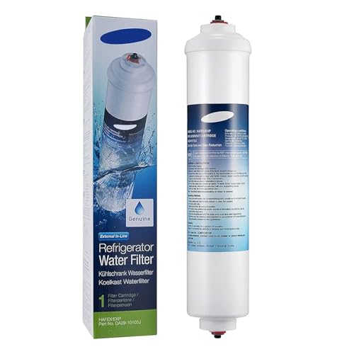 Filtre À Eau For Réfrigérateur, Compatible Avec Samsung (DA29-10105J, WSF-100, Aqua-Pure Plus), Compatible Avec LG (5231JA2010B, GE GXRTQR), Filtre À Eau...