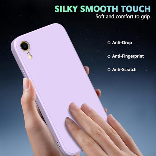 Image of for iPhone XR Case Purple, Scratch Resistant with Soft Touch, Slim Thin Phone Cover for iPhone XR 6.1 inch