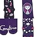 Bioworld Coraline Mixed Icons Womens Casual Crew Socks 5 Pack