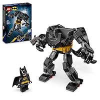 LEGO DC Batman Mech Armour Super-Hero Toy for Kids, Collectible Set with Robot Action Figure and Minifigure, Small Creative Gift for 6 Plus Year Old Boys, Girls 76270