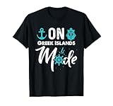 Camisa de crucero en las islas griegas Camiseta