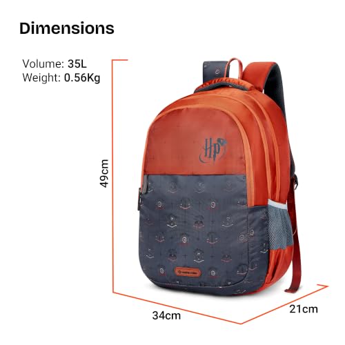 Image of Nasher Miles x Harry Potter Backpack | Polyester Laptop Backpack 35L | Ideal for School, College, Office & Travel | Men, Women, Boys, Girls