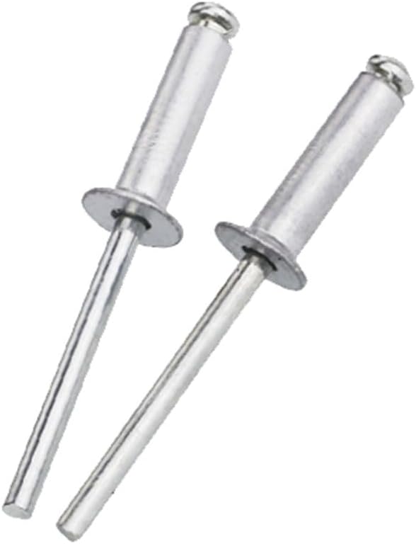 M3 M3.2 aluminium alloy pull rivets conutersunk core pulling rivet smooth surface corrosion resistant wear-resistant - (Stem Length: M3x8mm (25pcs))