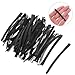 COHEALI 50pcs Simple Black Metal Painting Bobby Pin Classic Diy Hairpins Hair Accessory For Women All Hair Types