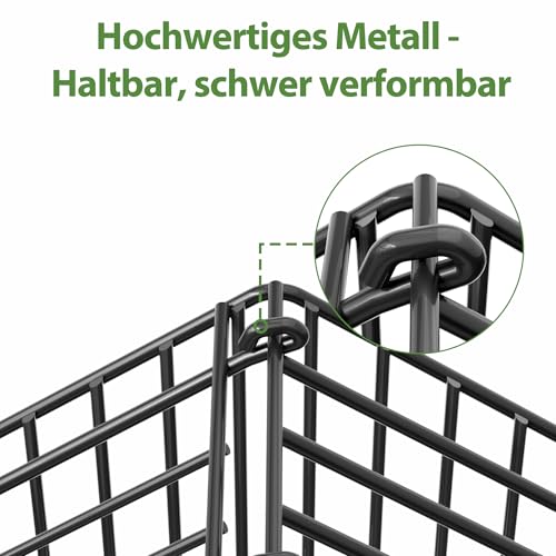 Vogelkäfig mit Ständer Wellensittlichkäfig mit Dach zum Öffnen 55 x 55 x 145 cm Vogelvoliere Papageienkäfig Tropfenvogelkäfig mit Futterhaus und Sitzstange aus Holz für Wellensittiche – Bild 3