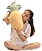 TOPJIN Cuscino per bambini con ananas e peluche super morbidi per bambini giocattoli da 23,6 pollici